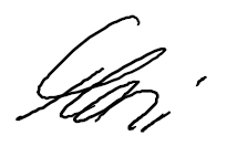 Unterschrift Monika Büchi